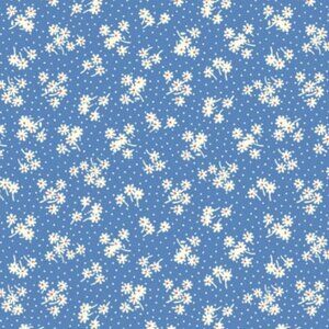 Daisy Dot - Blueberry Collection for RJR Fabrics - Quilting Fabrics - Cotton